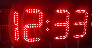 ساعت دیجیتال با پنل LED پروژه الکترونیک - پروژه های الکترونیک