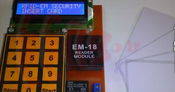 دربازکن RFID دو مرحله ای رمز دار پروژه الکترونیک - پروژه های الکترونیک